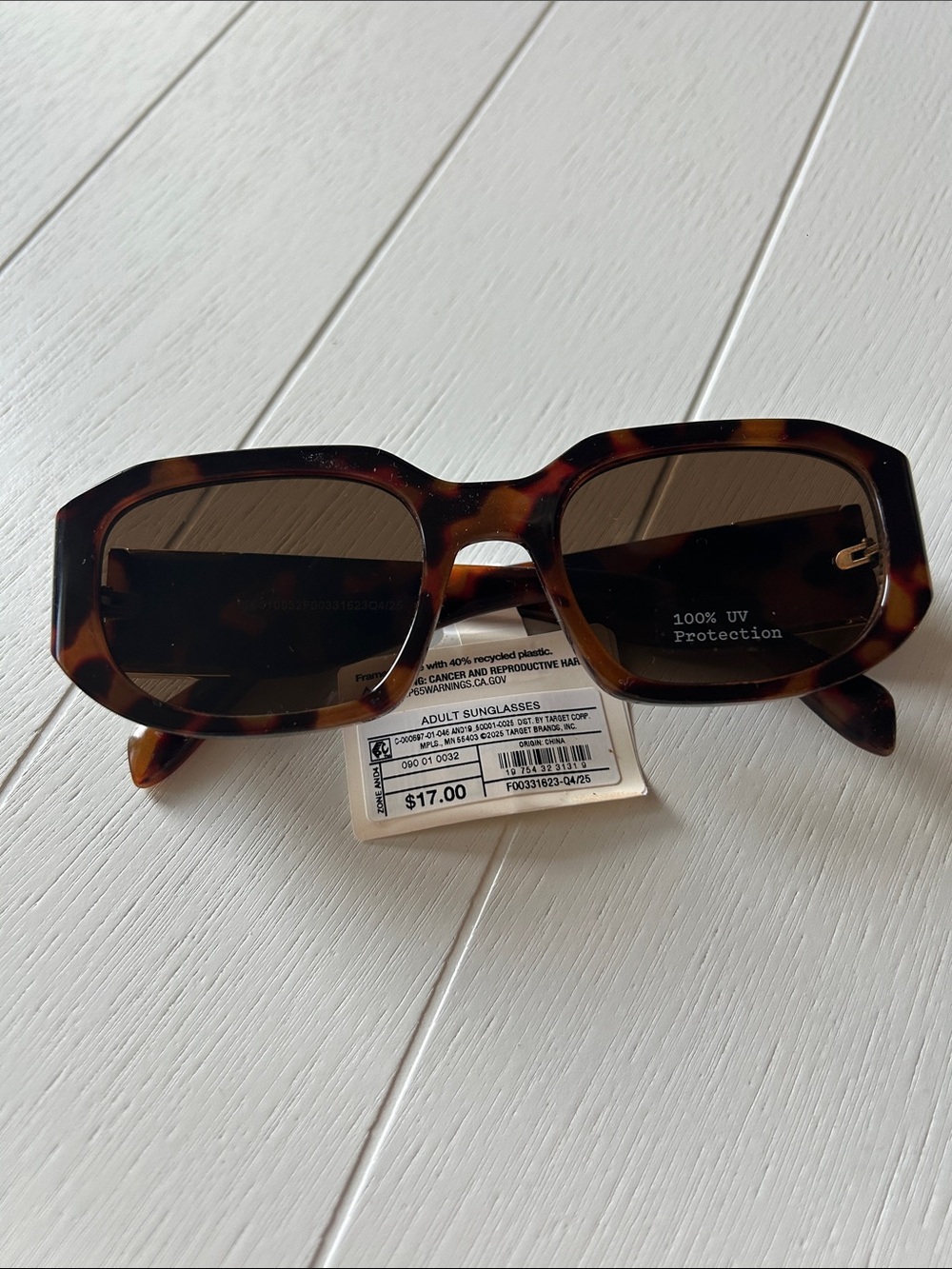a new day Tortoiseshell Sunglasses with Brown Lenses
